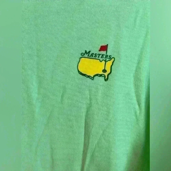 NWT ⛳️⛳️Masters Mint Green 2016 with Champions List on Back T-Shirt (Size XXL) - Picture 3 of 9